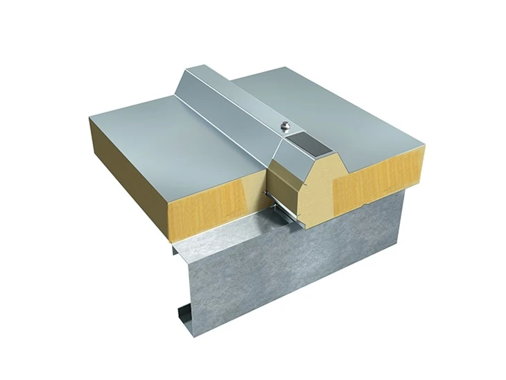 Fire rated rock wool mineral wool sandwich panel with PIR side sealing for roof